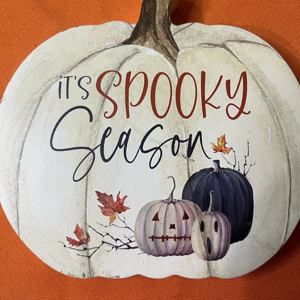 6/$25 Festive Pumpkin Wall Art for Halloween - Picture 2 of 10